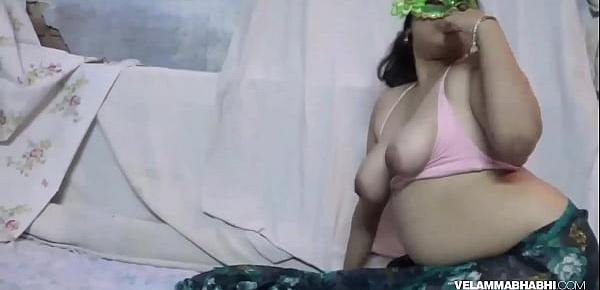  Indian Slut Bhabhi Velamma Playing With Her Milky Big Boobs